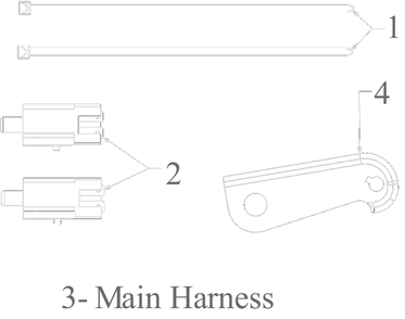 Electrical Diagram and Parts List for 13AN77SS000 2022 Yard Machines Lawn Tractor